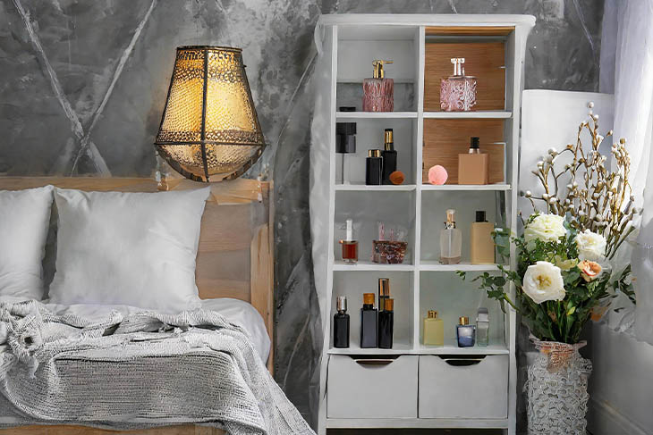 Bedroom Perfume Storage Ideas