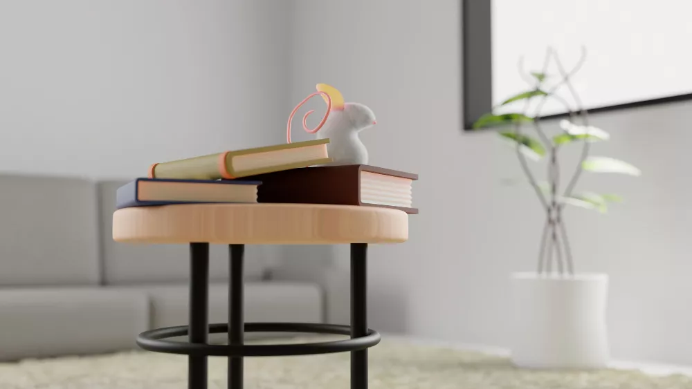 Stacking Books And Trays