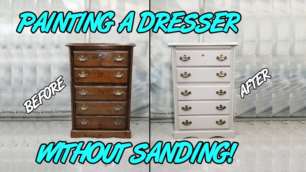 Painting Wood Furniture Without Sanding