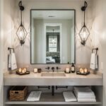 High-End Bathroom Look on a Budget