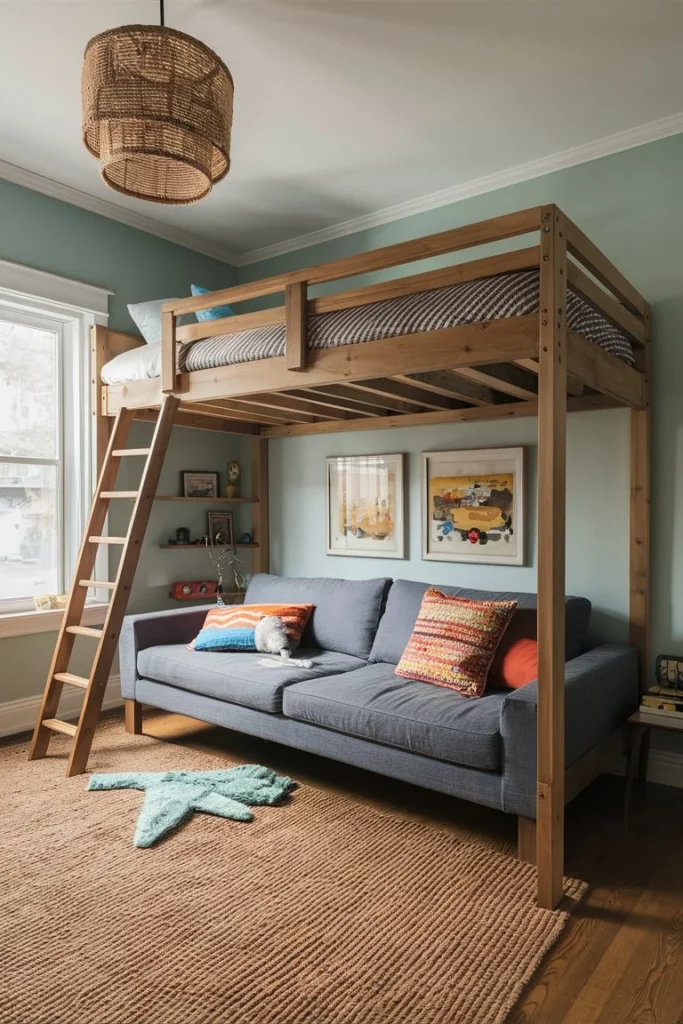 Futon Loft Bed