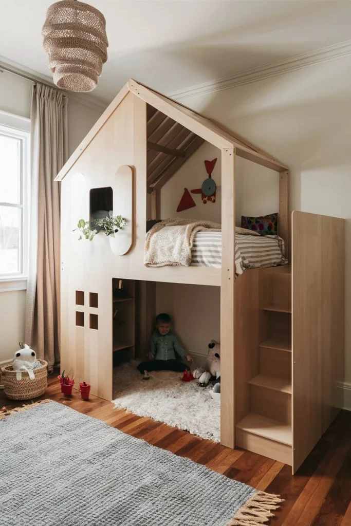 Playhouse Loft Bed