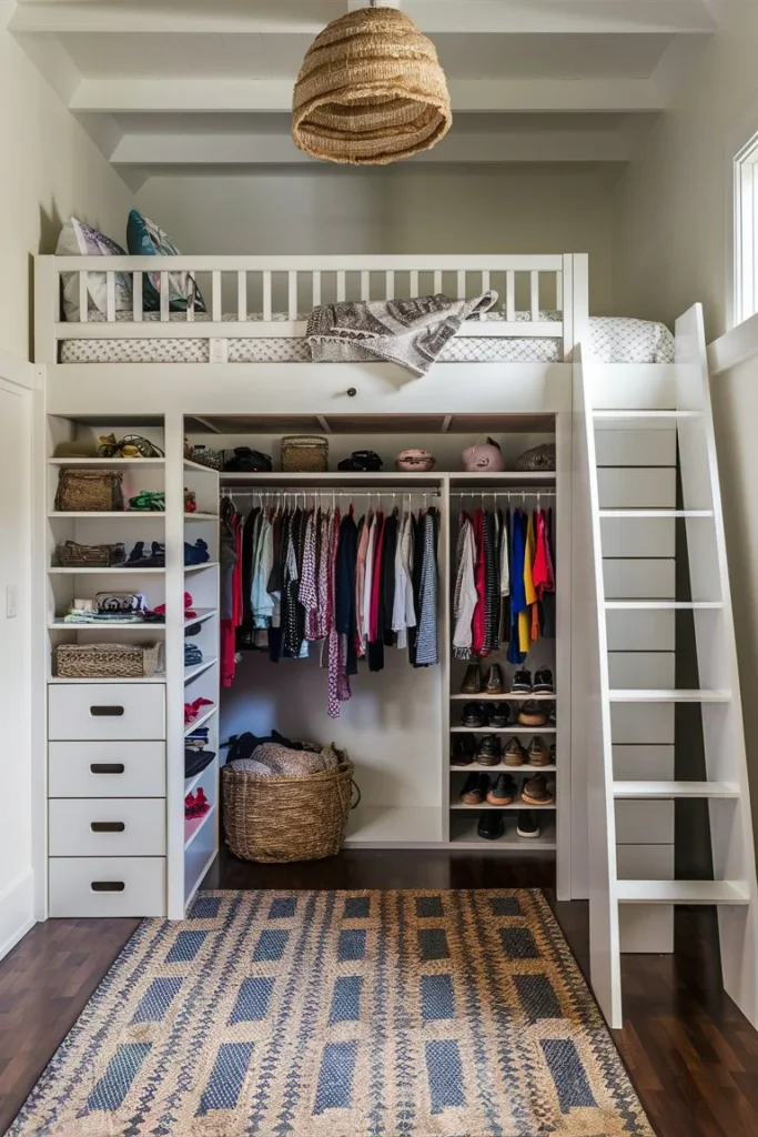 Closet Loft Bed